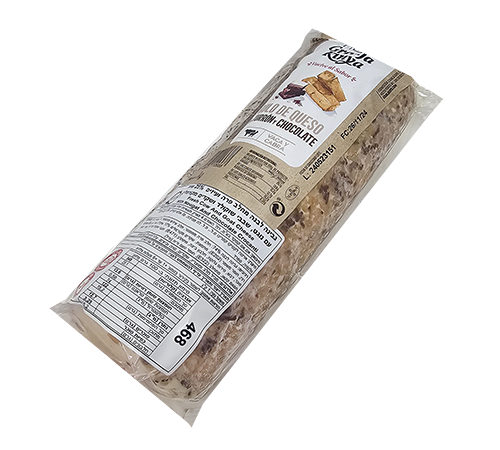 جبن الماعز الطازج مع النوجا والكروكانتي 1 كغم جبنة طرية نسبة الدهون فيها 25%