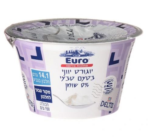 دلتا – زبادي بنكهة طبيعية 0%