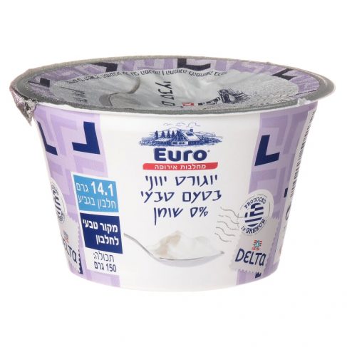 دلتا – زبادي بنكهة طبيعية 0%