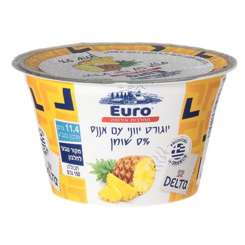 دلتا – زبادي بالأناناس 0%