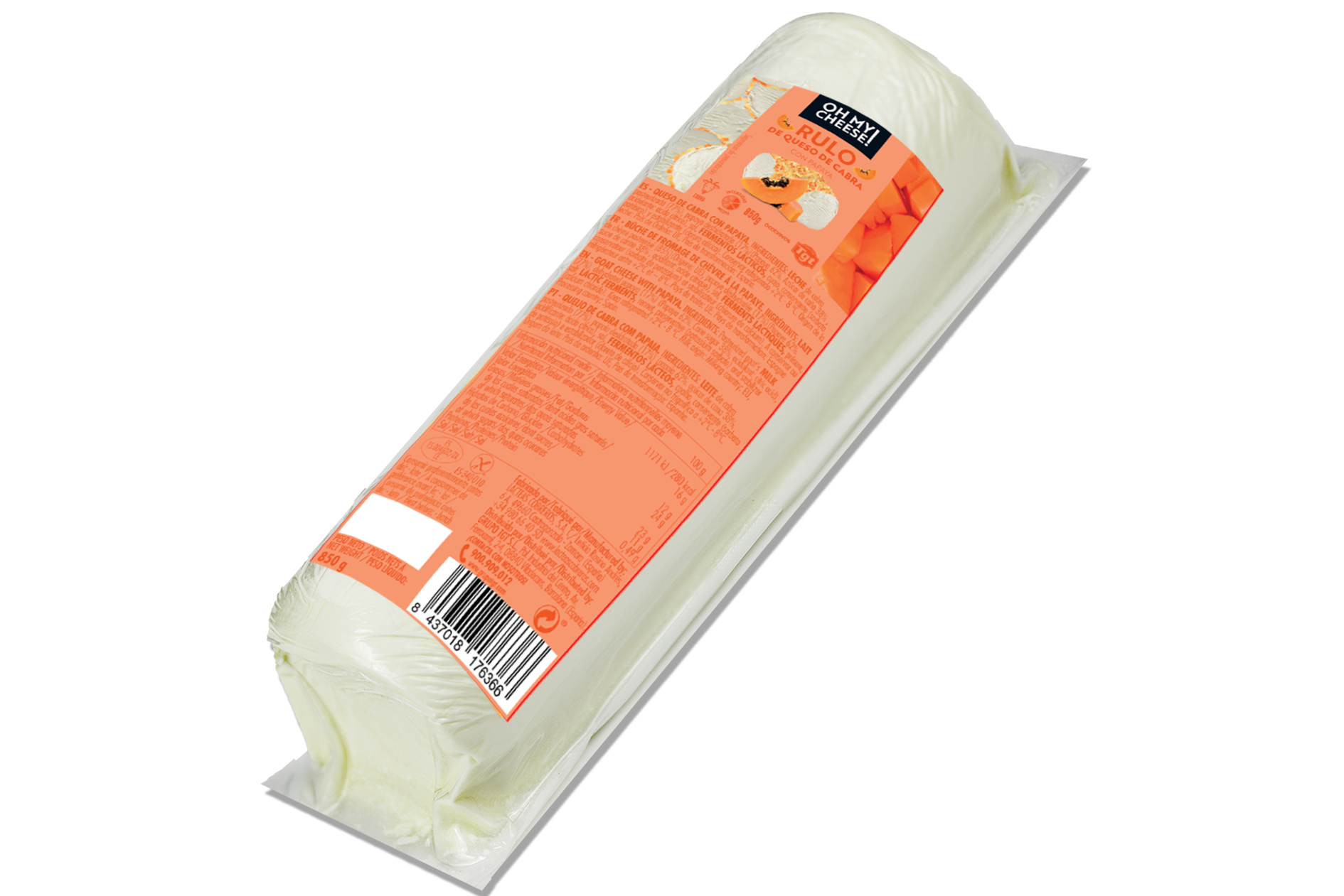 جبنة طرية مع البابايا 850 غرام