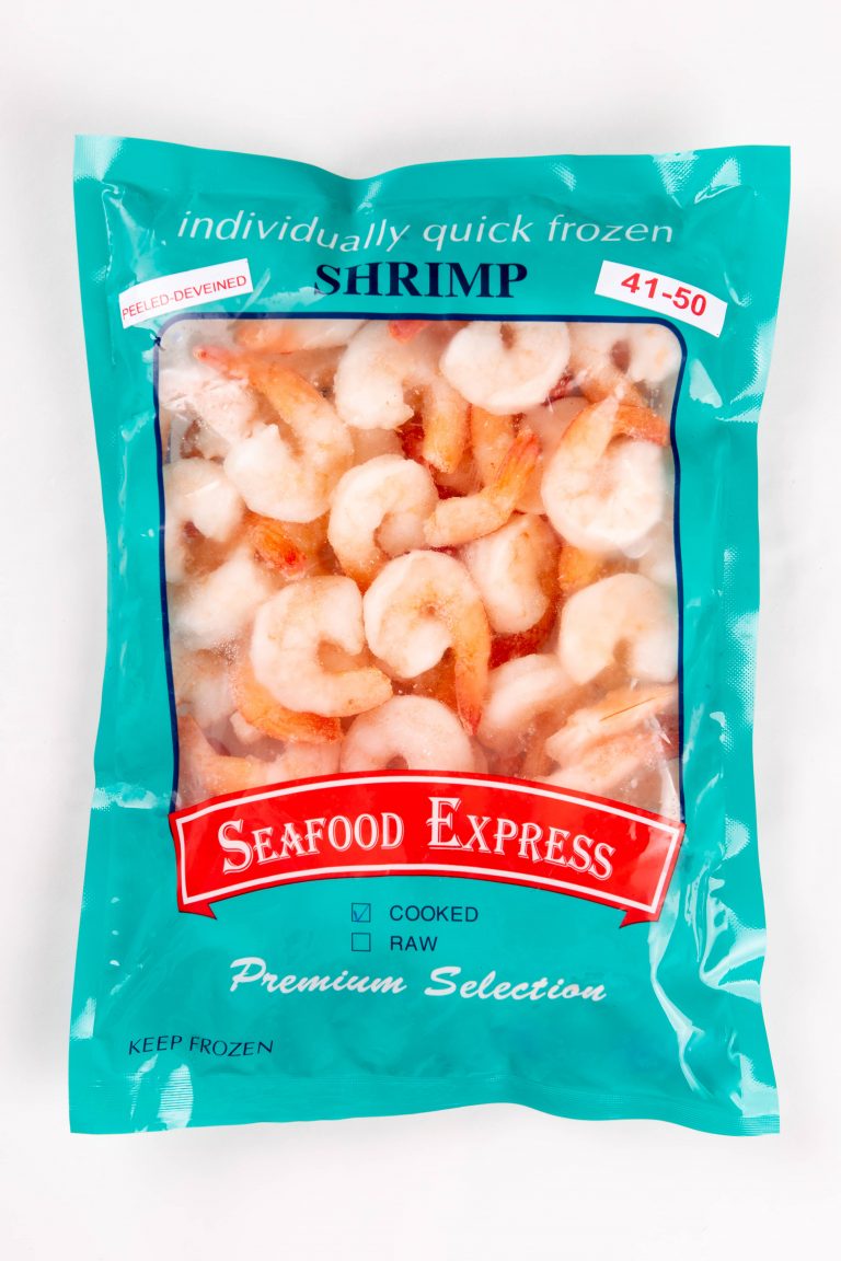 جمبري مقشر ومطبوخ بكميات كبيرة 40-51 1 كغم