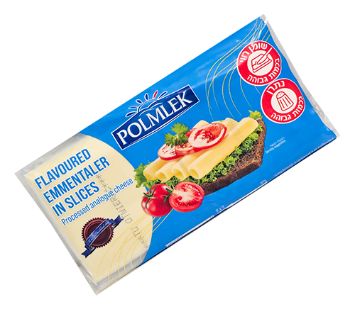 جبنة إمنتال بنكهة في شرائح 320 غرام