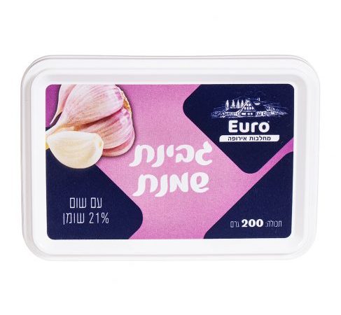 جبنة كريمية بالثوم 21% 200 جرام