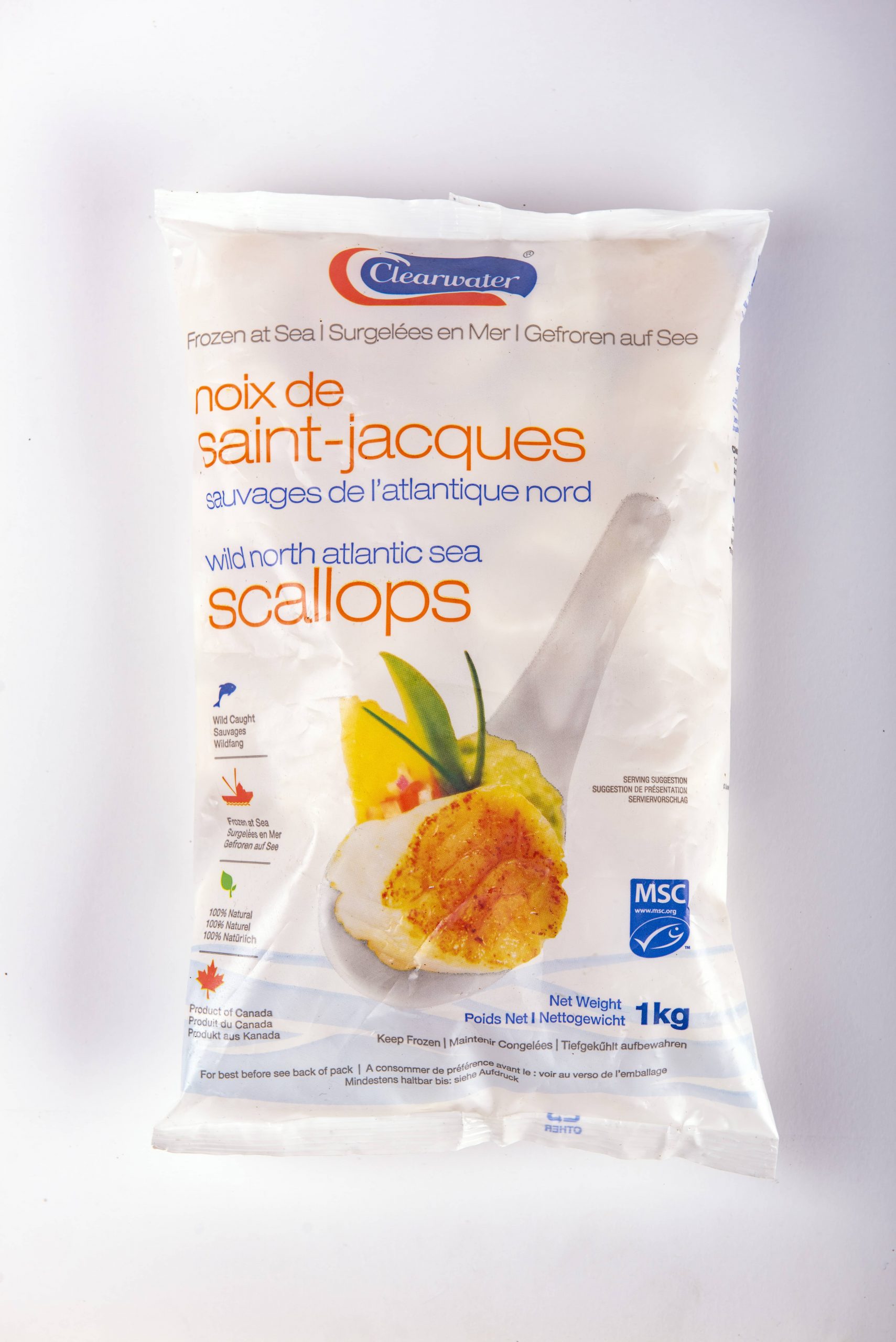 كوكي لحم الاسكالوب الكندي سانت جاك كلير ووتر