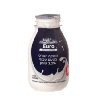 مشروب زبادي بنكهة طبيعية 3.2%