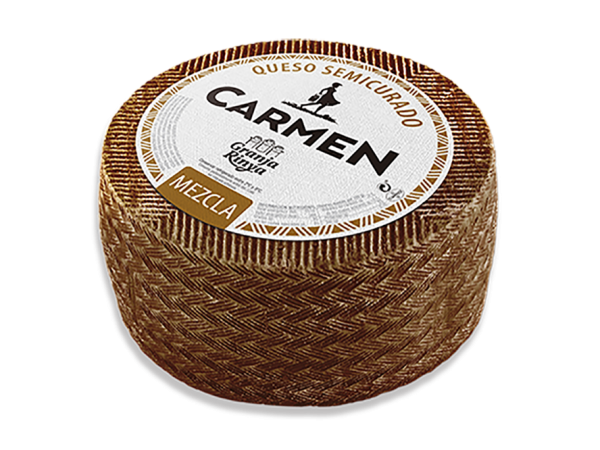 جبنة شبه مخلوطة 3 كغم جبنة صلبة