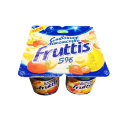 فروتيس الفراولة والبطيخ والموز والمانجو 115 جرام