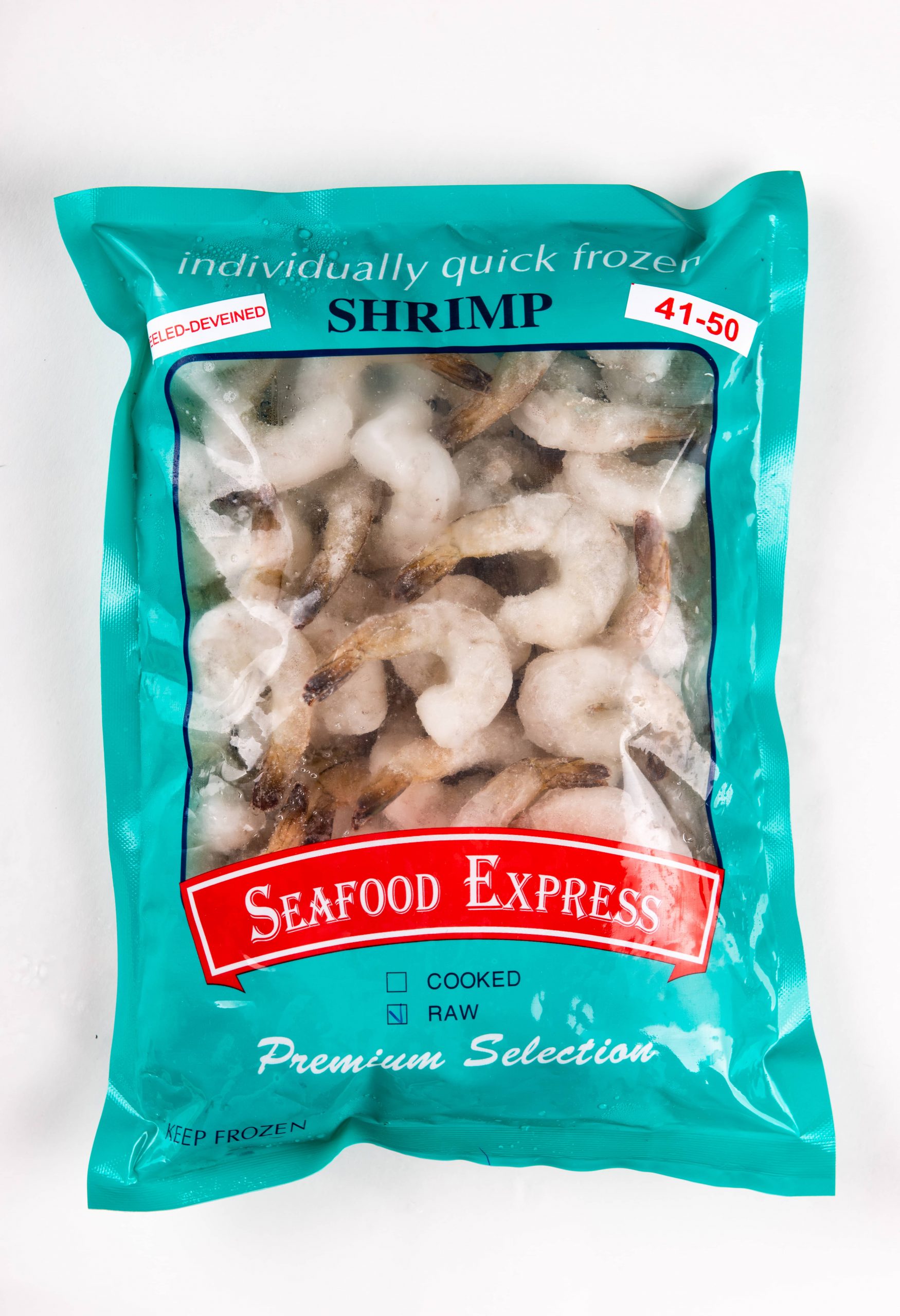 جمبري فانامي أبيض مقشر بكميات كبيرة 41-50 500 غم